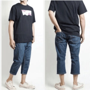 Levi’s 505 Regular Performance Cool Stretch Cropped Jeans Size 30 NWT Vacation